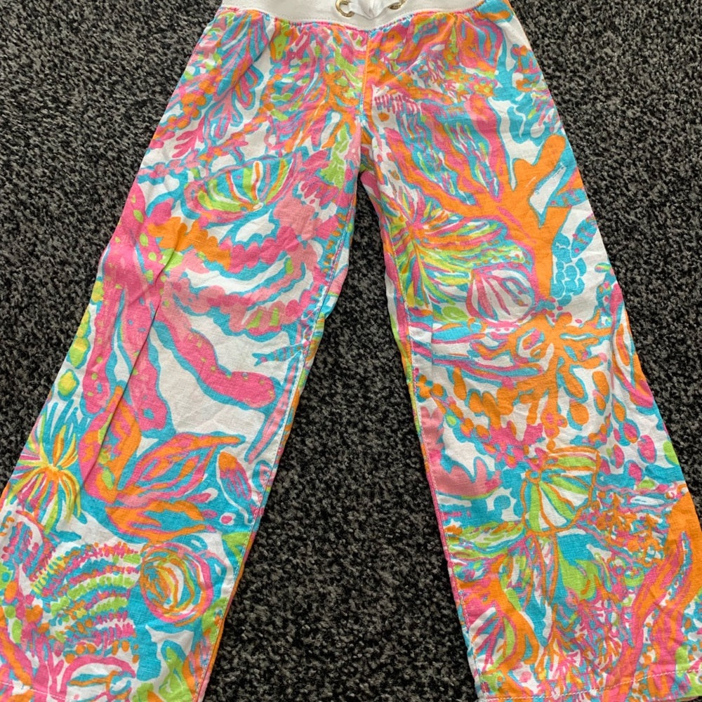 Girls Lilly Pulitzer beach pants